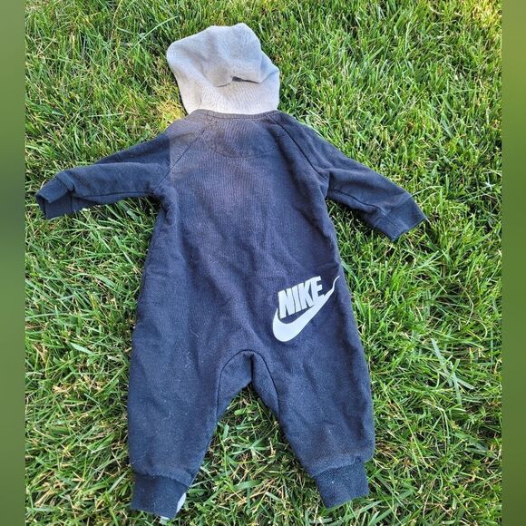 Nike Hoodie Coverall One Piece Sportswear Baby Full Zip 3M - Picture 5 of 5